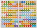 doTERRA Essential Oil Cap Sticker Labels Sheet | 192 Stickers Total