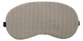 Visual Echoes Cotton Sleeping Eye Mask  Brown Stripes