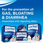 Lactaid Original Strength Lactose Intolerance Relief Caplets with Natural Lactase Enzyme, Dietary Supplement to Help Prevent Gas