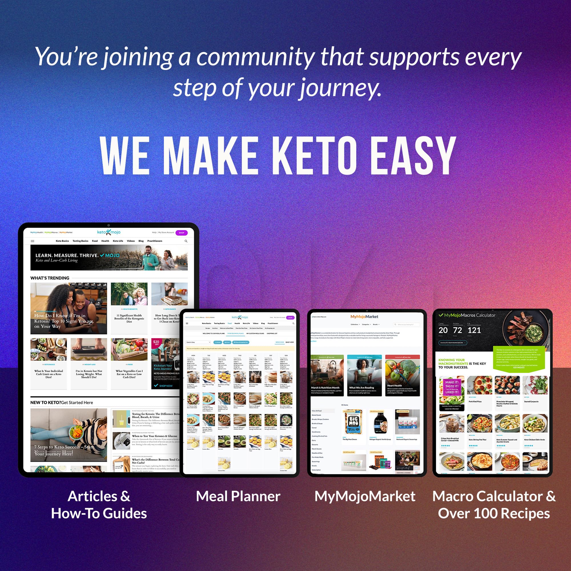 KETO-MOJO GK+ Bluetooth Glucose & Ketone Testing Kit + Free APP for Ketosis & Diabetes Management. 20 Blood Test Strips (10 Each