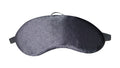 Oscar Home Sleeping Eye Mask Super Smooth Sleep Mask With Adjustable Strap Eye Mask (Black)  Pack Of 2