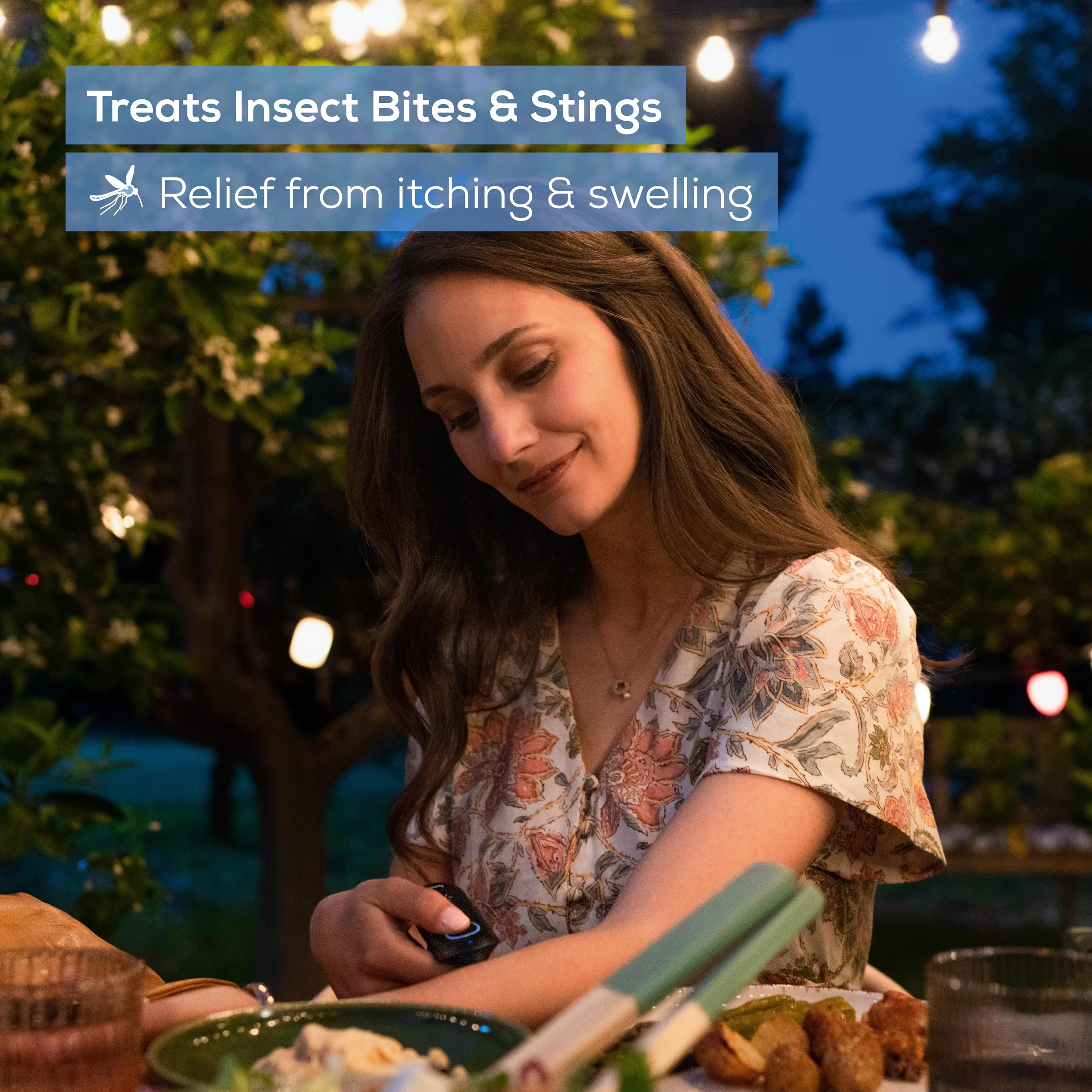 Beurer BR90 Insect Sting and Bite Relief with Light, Chemical-Free Bug Bite Healer for Day and Night, Electronic Heat Device for