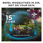Thermacell Effective Mosquito Repellent LED Lantern for Camping, Includes 12-Hour Refill, No Spray, No Candle Flames, Bug Spray