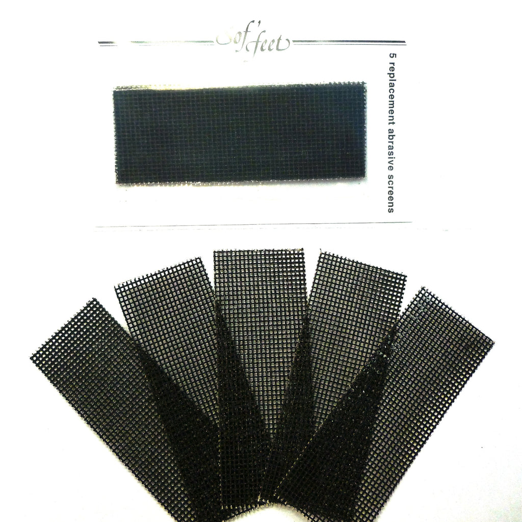Sof Feet Callus Reducer Replacement Screens