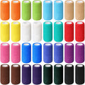36 Pcs Self Adherent Bandage Wrap Breathable Cohesive Bandage Elastic Adhesive Tape for Stretch Athletic Sports Wrist Ankle, 4 I