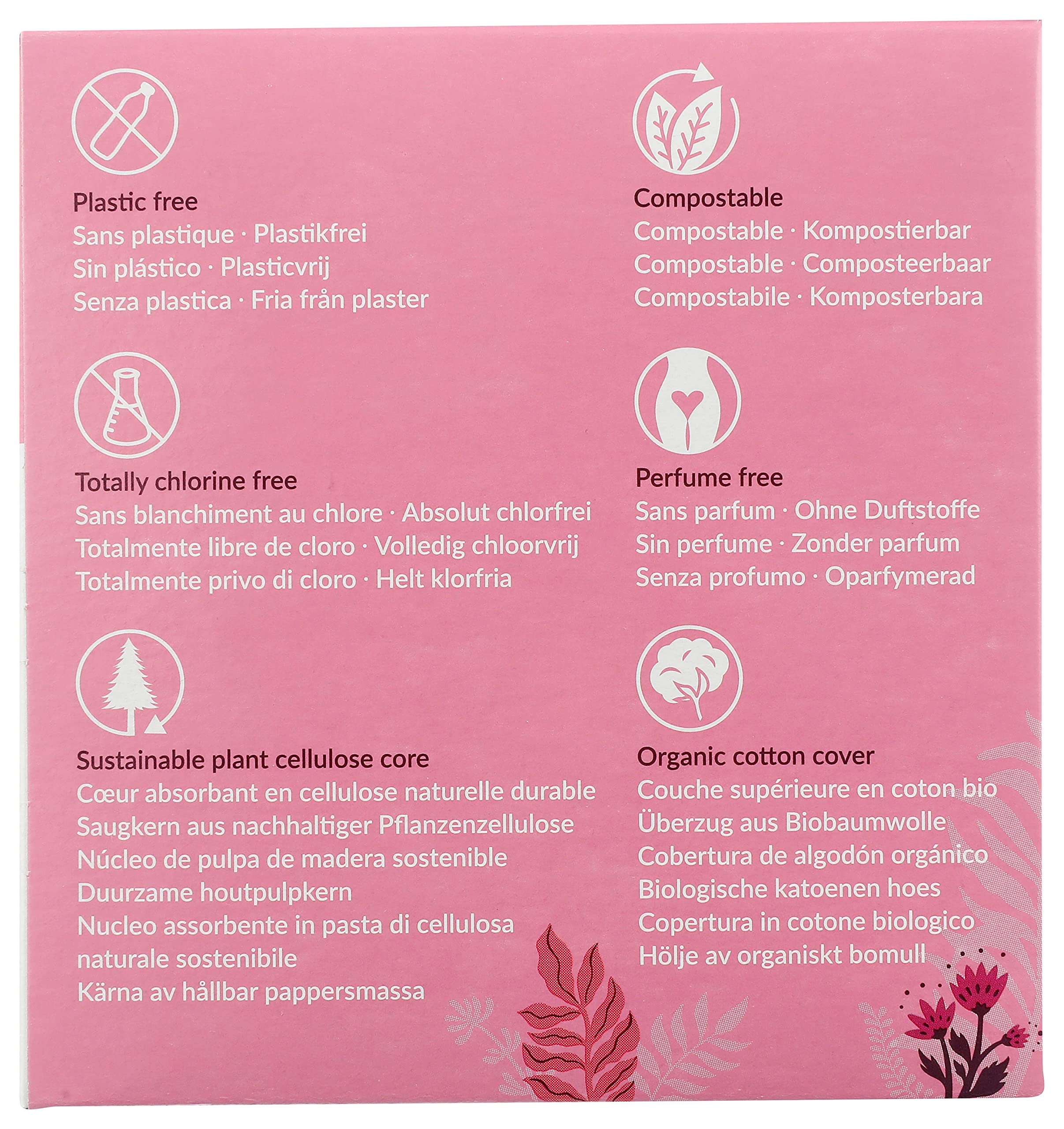 Natracare Ultra Extra Pads w/wings - Super - 10 Count
