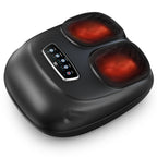CILI Shiatsu Foot Massager Machine with Heat,Electric Heated Feet Massager for Plantar Fasciitis, 3 Kneading & 3 Compression,Up 