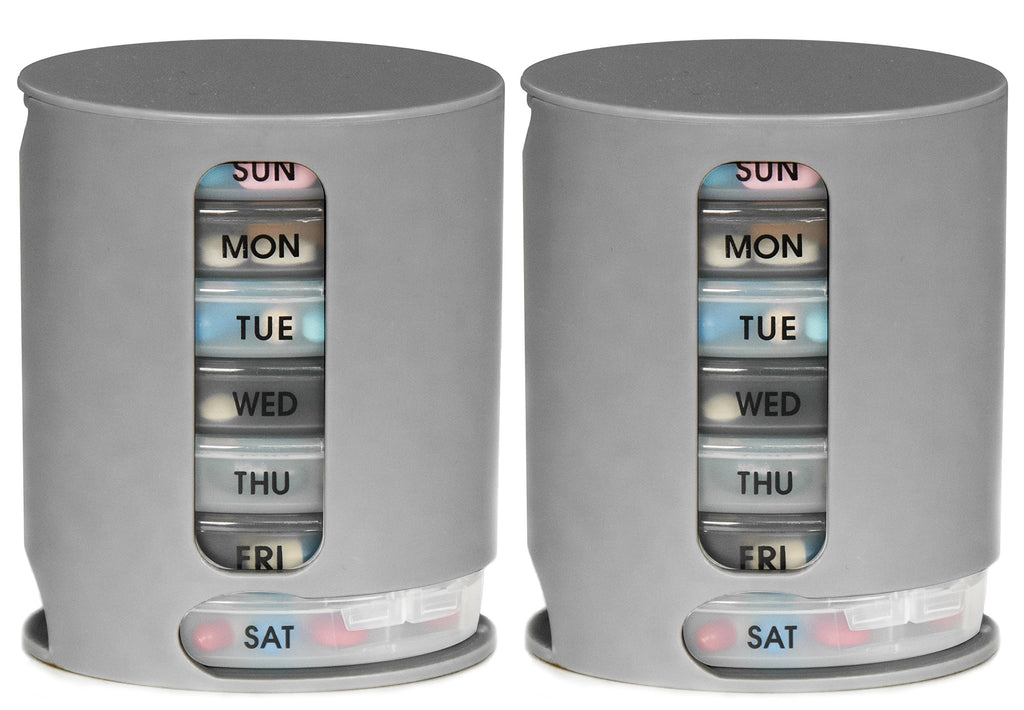 Pill Pro - 2 Pack, Weekly Pill Organizer