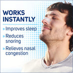 Clear Passage Nasal Strips Extra Strength, Clear, 26 ct | Works Instantly to Improve Sleep, Reduce Snoring, & Relieve Nasal Cong