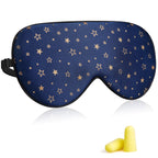 Silk Sleep Eye Mask for Men Women, Comfortable Super Soft Eye Mask with Adjustable Strap, 100% Pure Silk, Works with Every Nap P
