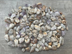 GAF TREASURES 2 oz Lot Natural Semi Tumbled Gemstone Chips, Crushed Mini Crystals, Undrilled Crystal Chips (Spirit Quartz)