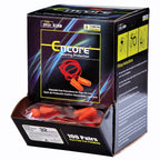 Cordova Safety Products Encore Orange Foam Pu Ear Plugs, Corded, Nrr 33 Db, 100-Pack,Orange