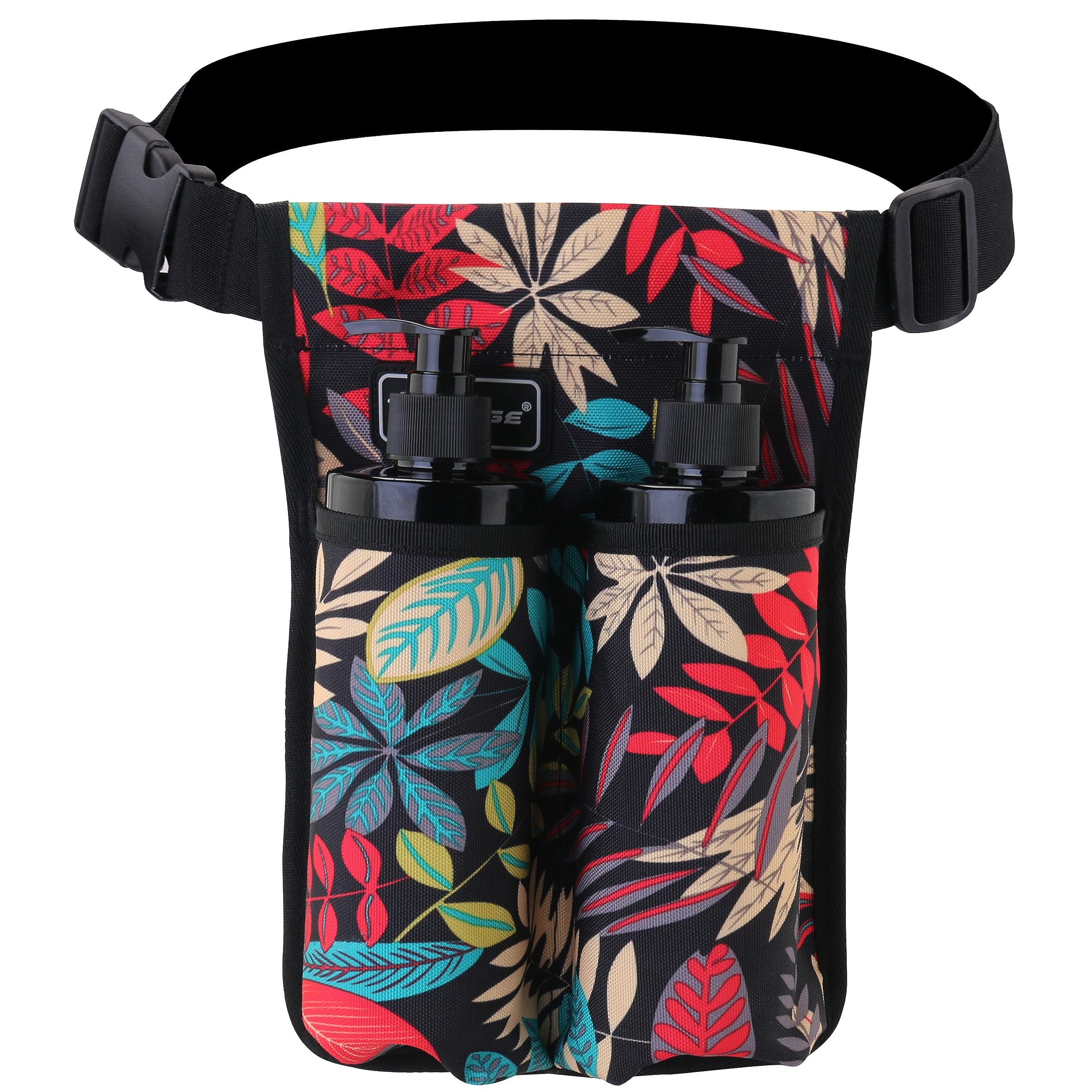 Massage Oil and Lotion Bottle Bag Holster for Massage Therapists (TH2kd- DaShuYe)