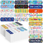 Geiserailie 40 Christian Jesus Bandages Kids Adults Bulk Bible Verse Scripture Fun Bandages Gifts Cute 20 Style Christian Religi