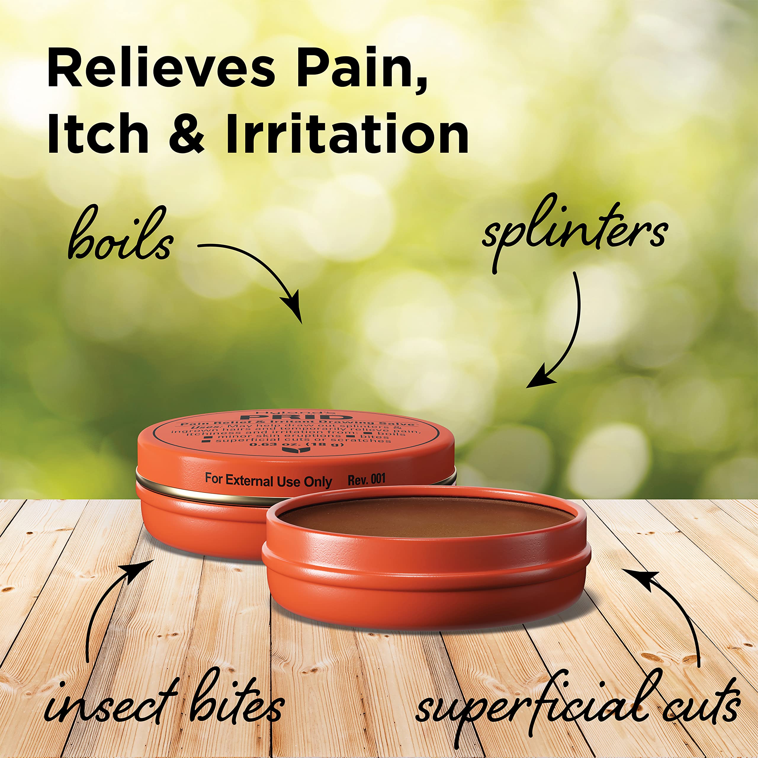 Hyland 's PRID Drawing Salve Naturals (2 Pack)