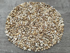 GAF TREASURES 2 oz Lot Natural Semi Tumbled Gemstone Chips, Crushed Mini Crystals, Undrilled Crystal Chips (White Bamboo Coral)