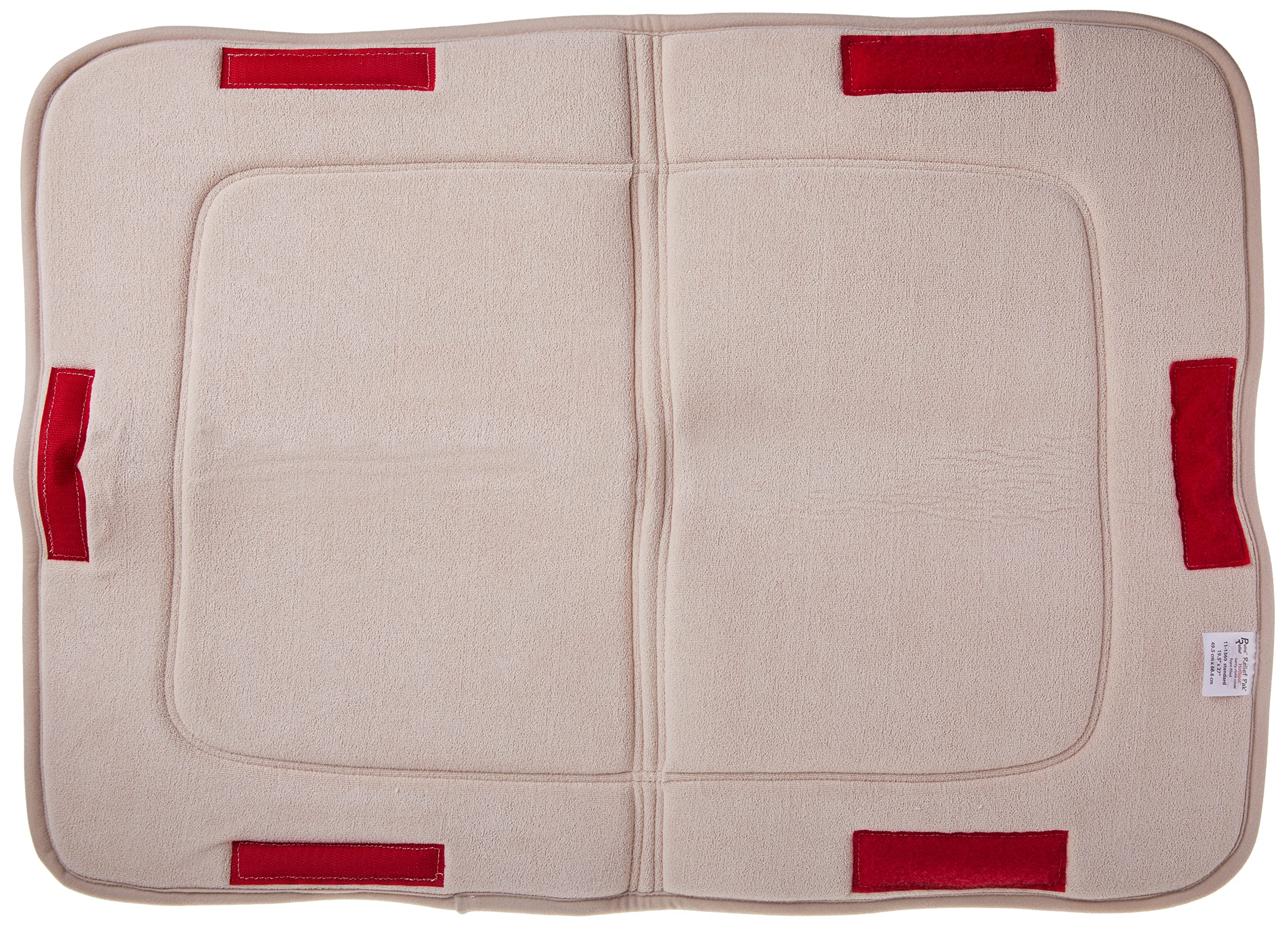 Relief Pak 11-1360 Standard Terry Cover Hot Pack, 27 Length x 19.5 Width