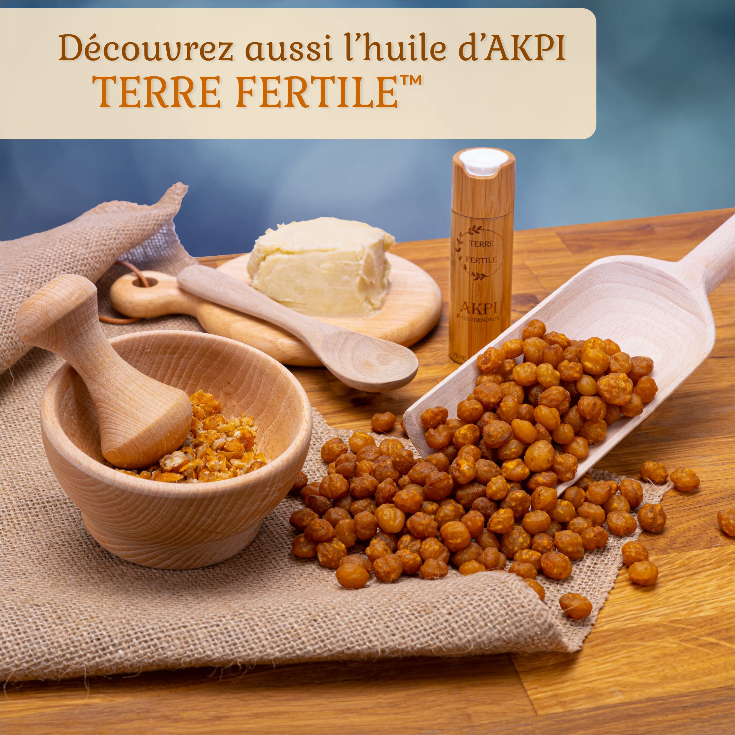 Terre Fertile - AKPI Seeds - Djansang/Jansang - 100% Natural & Organic Product - African Spice