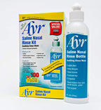 Ayr Saline Nasal Rinse Kit, 100 ct