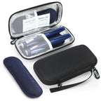 Gelozid Insulin Cooler Travel Case Diabetic Medication Insulated Cool Organizer with 2 Reusable Ice Packs for Insulin Pen and Ot