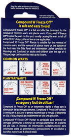 Compound W Wart Remover, Freeze Off Kit, 8 ct (Packaging May Vary)