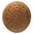 Sound Therapy Tool Water-Fall Disk 20 inch | Powerful Ocean Sound | Wooden Rain Drum | Long and Soft Relaxing Sound | 100% Handm