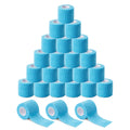 BISIBITA2 Sensi Wrap Grip Cover Sports Self Bandage Rolls 2-inch x 5-Yards 24pcs (Red)