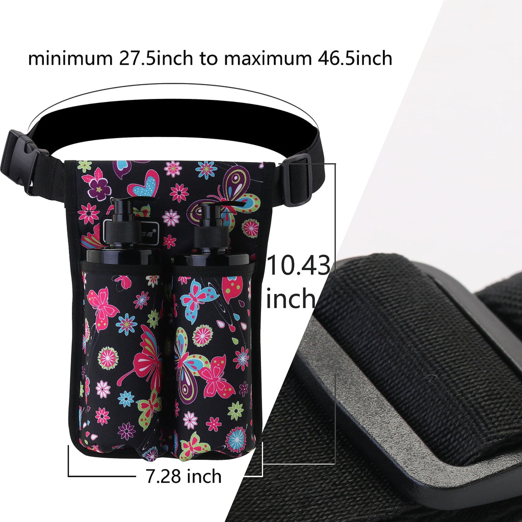 Massage Bottle Bag Massage Oil Holster Lotion Holster Massage Therapist Massage Oil Holster Massage Lotion (TH2kd- BHuDieHua)