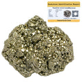 Pyrite Stone Original Cluster Samples  High Energy Natural Iron Pyrite Stone Gold Rock Reiki Crystal Used For Increased Willpow