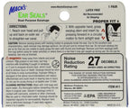 Special pack of 5 EAR PLUGS MACKS EAR SEALS 1PR