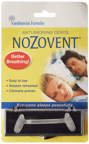Scandinavian Formulas Nozovent Anti-Snore - 1 Pack