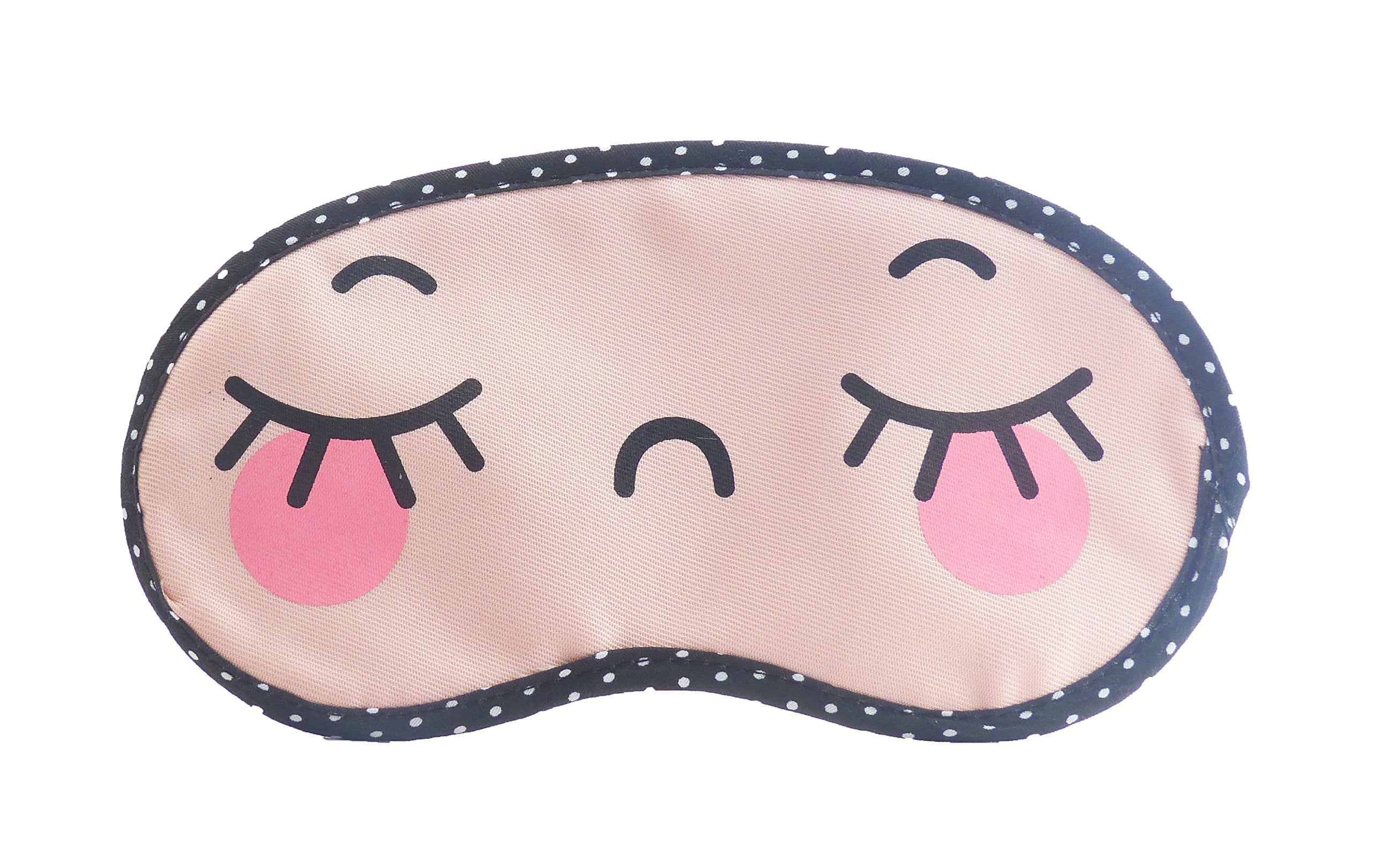 Jenna Close Eye Cartoon Face Sleeping Eye Mask