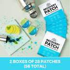Party Treats Recovery Patches 56 Pack (Two 28 Packs) - Wake Up Refreshed & Energized with Our 100% Natural Ingredients Patch - I