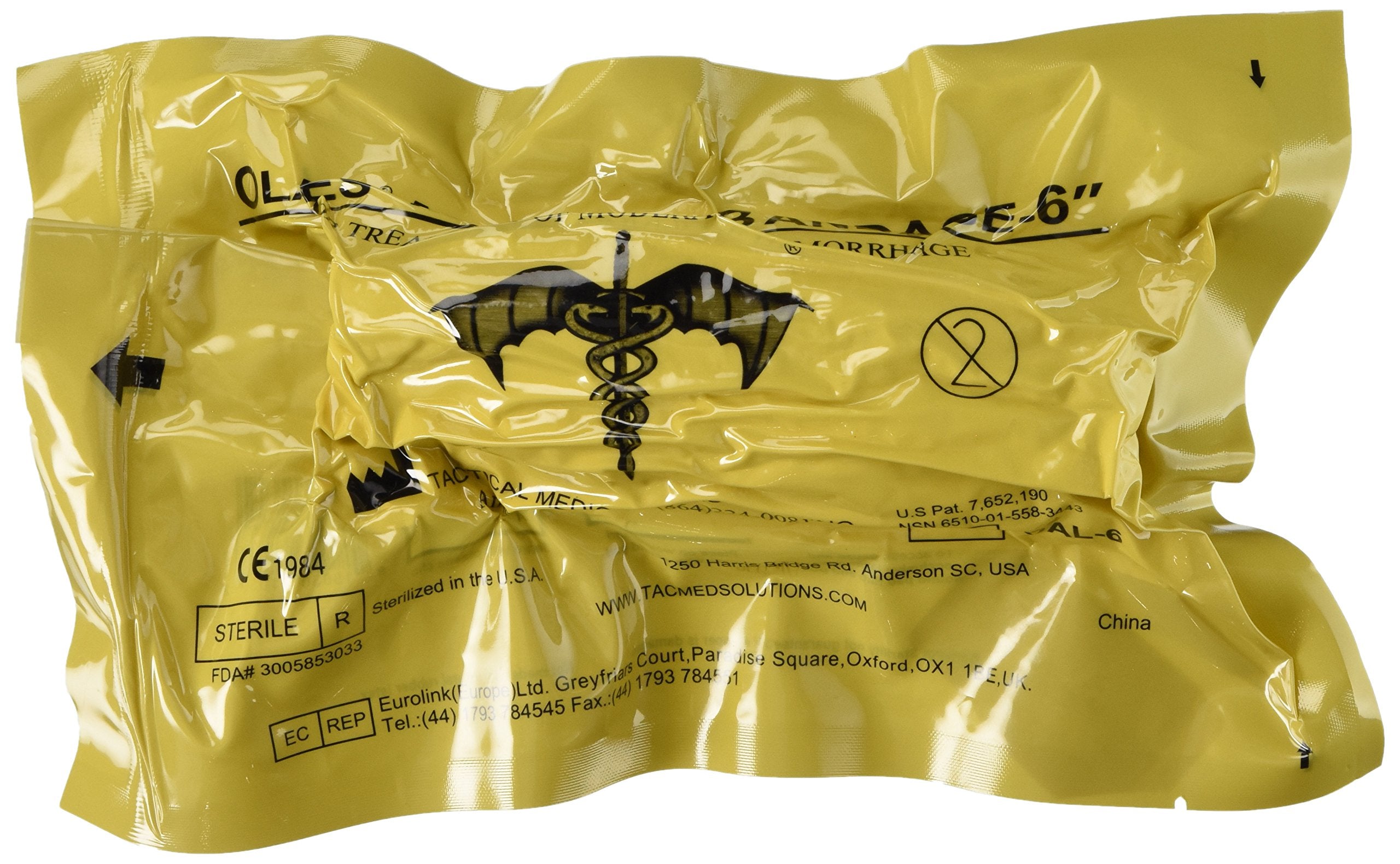 Tac Med Solutions Olaes Modular Bandage, 6 Inch
