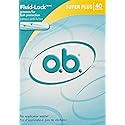 o.b. Tampons, Super Plus Absorbency, Value Pack, 40 ct