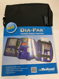 Medicool DIA-PAK Deluxe Diabetic Supply Organizer - Black