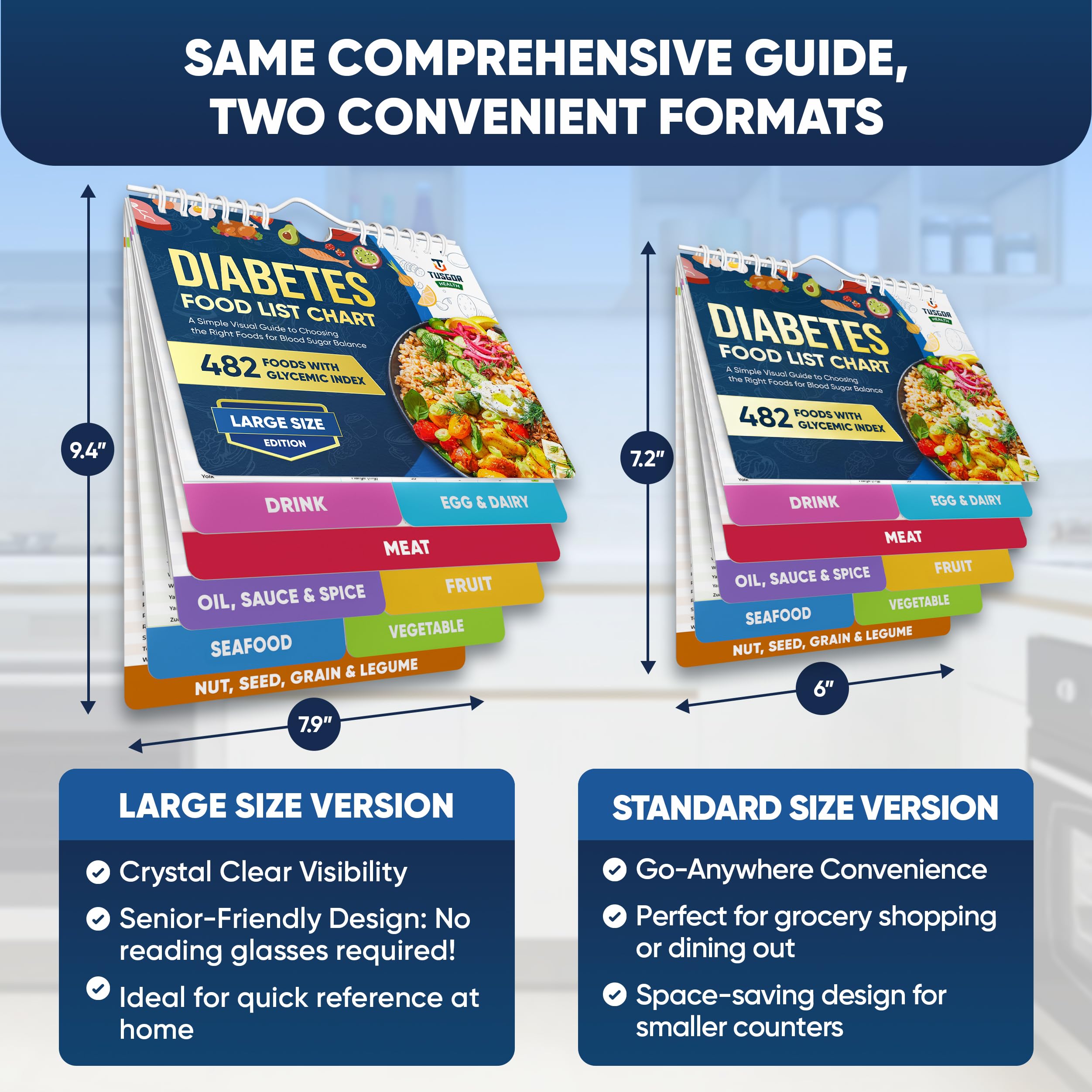 [480+ FOODS] Diabetic Food List With Glycemic Index Information - Magnet Diabetes Food List Chart Booklet With Glycemic Index 20
