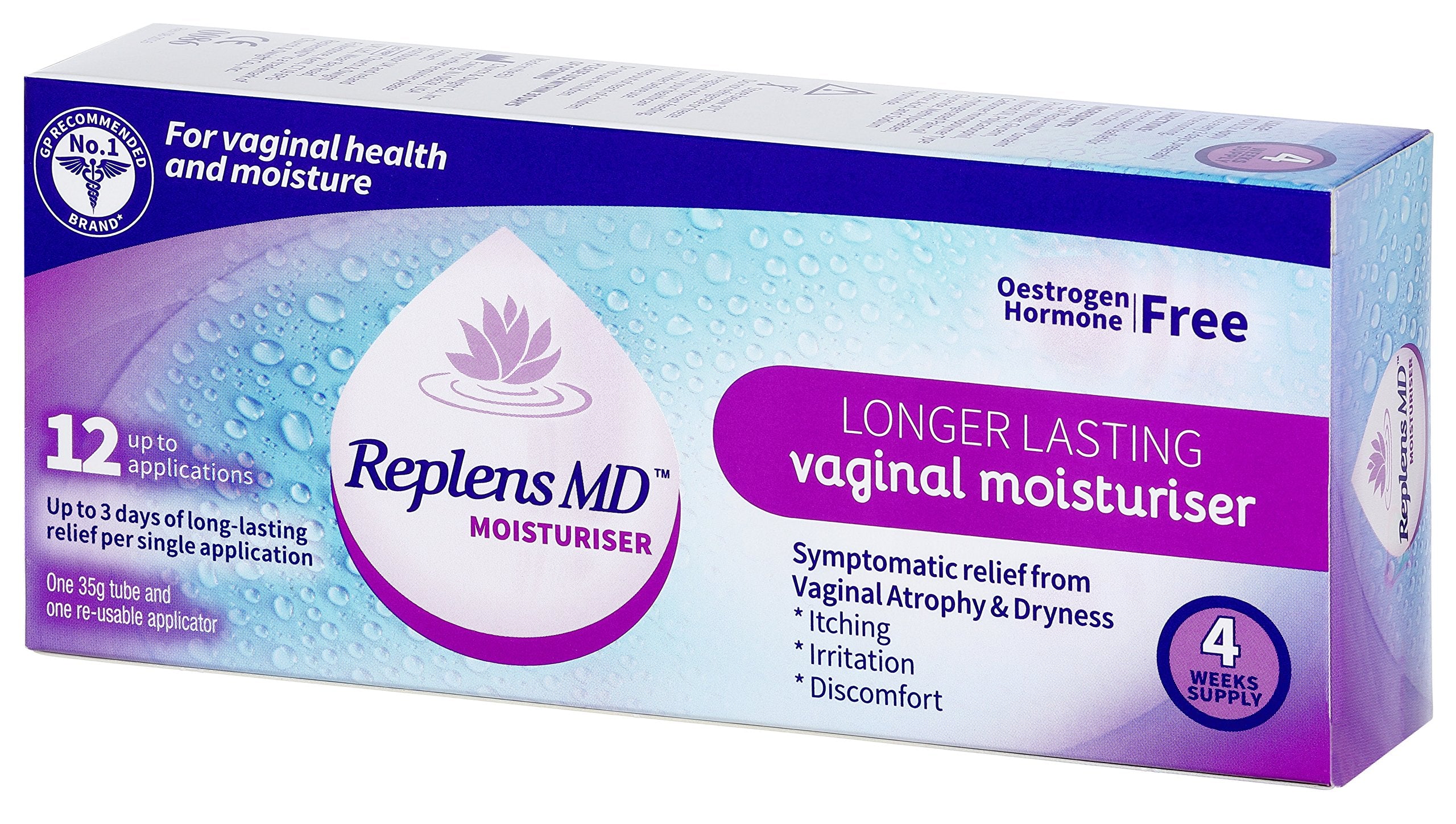 REPLENS MD VAGINAL GEL 12 APPLICATIONS 4 WEEK SUPPLY [Health and Beauty]