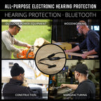 ISOtunes Xtra 2.0 Earplug Earbuds: OSHA Compliant Bluetooth Hearing Protection, 27 dB NRR Sound Isolation, 85 dB Volume Limit, U
