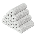 Navaris Plaster Cloth Rolls (L, Pack of 10) - Gauze Bandages for Body Casts, Plaster of Paris for Craft Projects, Belly Casting 