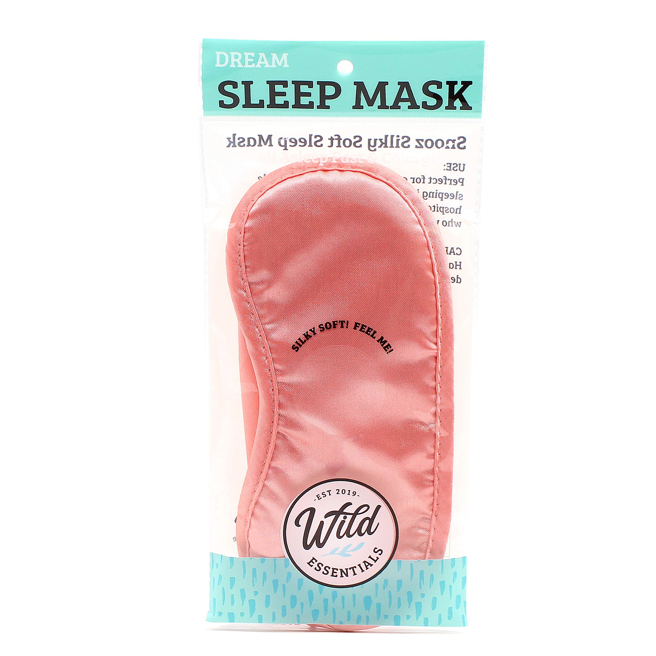 Wild Essentials Snooz Silky Soft Sleep Mask - Georgia Peach