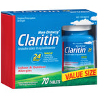 In Each Tablet: Active Ingredients: Loratadine (10 mg), Antihistamine. Inactive Ingredients: Lactose Monohydrate, Magnesium Stea
