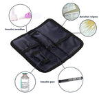 apollo walker Insulin Cooler Travel Case Diabetic Medication Cooler with 2 Ice Pack and Insulation Liner (Navy)