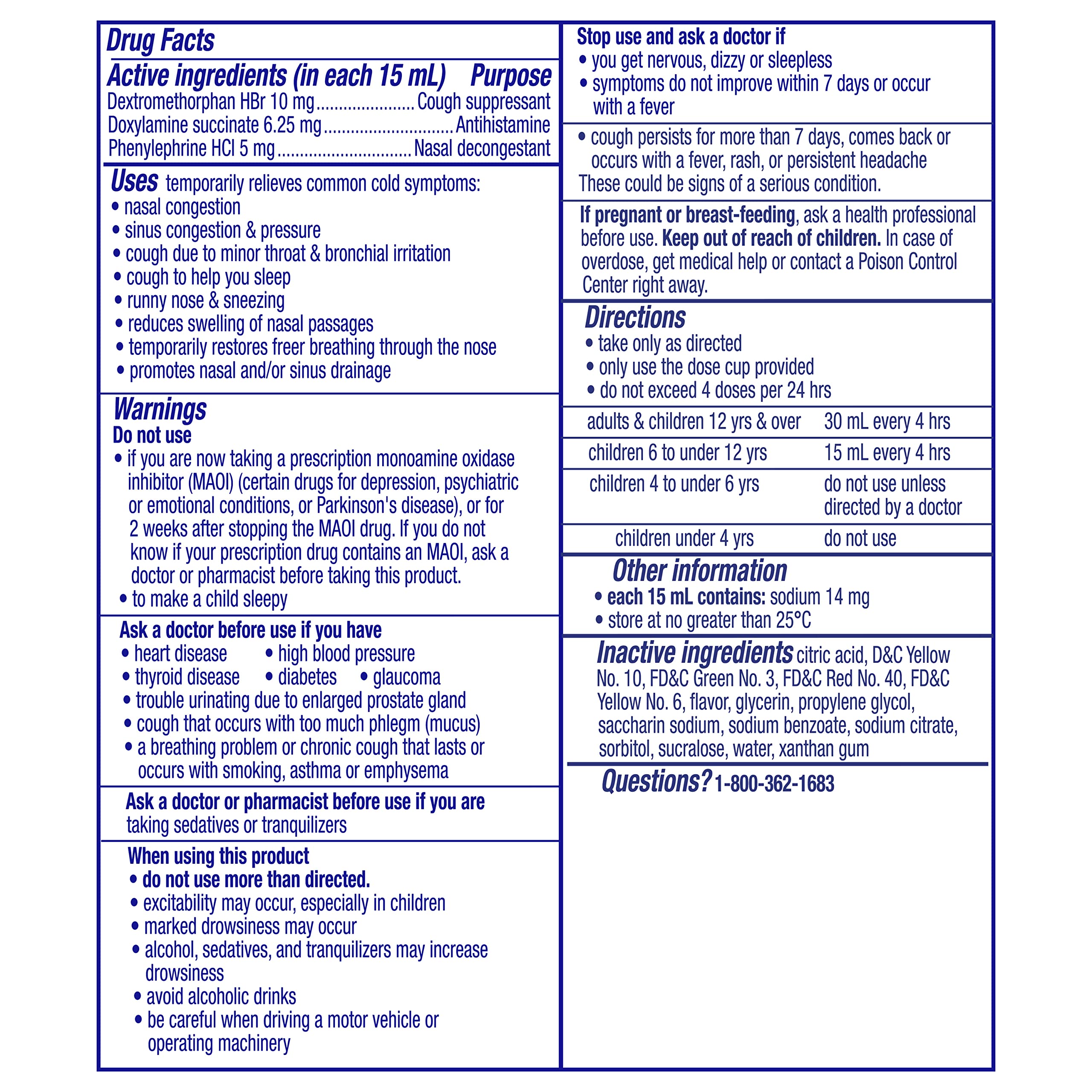 Vicks Kids NyQuil Honey Cold & Cough + Congestion Relief for Nighttime Sneezing, Runny Nose, Nasal Congestion & Cough, Flavored