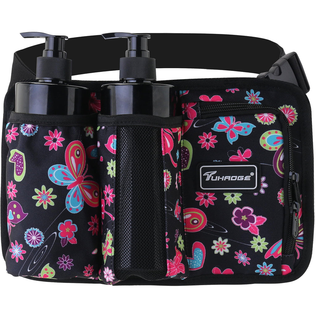 Massage Bottle Bag Massage Oil Holster Lotion Holster Massage Therapist Massage Oil Holster Massage Lotion (3kd- BHuDieHua)