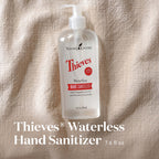 Young Living Thieves Hand Sanitizer - Essential Oil-Infused, Plant-Based, Quick-Drying, 7.6 fl oz