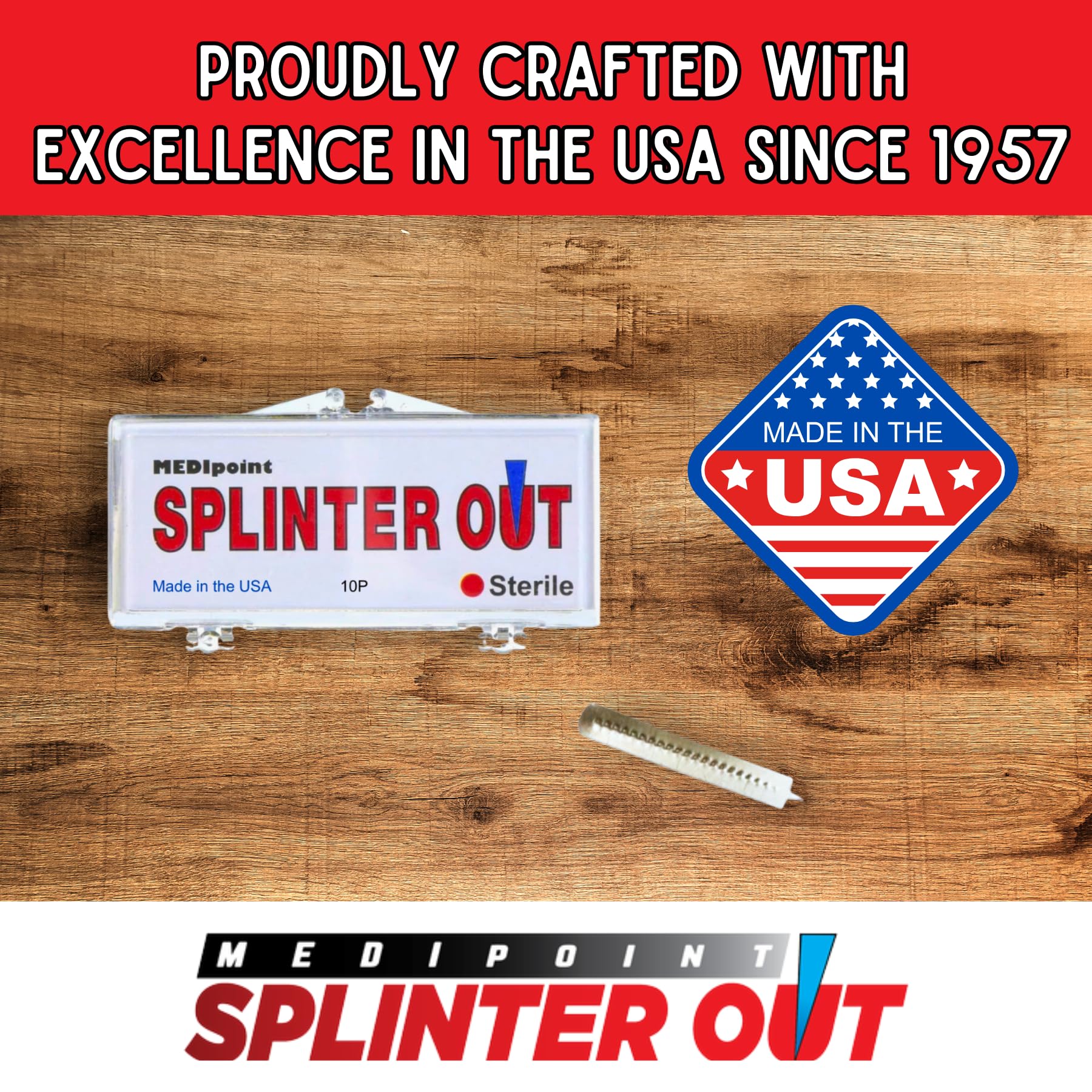Medipoint Splinter Out Splinter Remover, 20 Count
