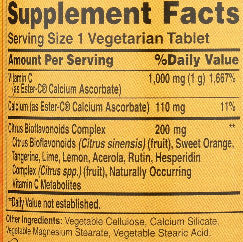 American Health Ester C 1000 Mg with Citrus Bioflavonoids, 90 CT