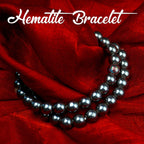 REMEDYWALA Charged Energized Certified Hematite Bracelet For Reiki, Balance Chakra, Positive Energy, Healing | Hematite Stone Br