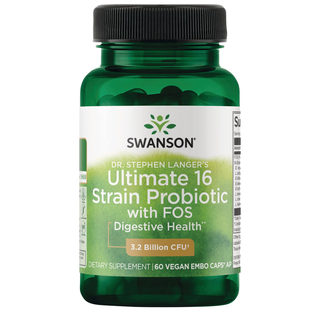 Dr. Stephen Langer's Ultimate 16 Strain Probiotic with FOS